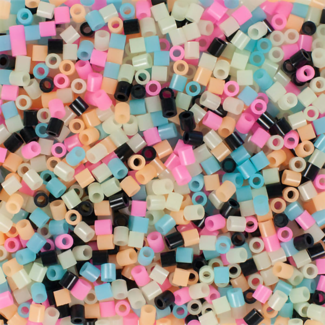 1,000 PictoBeads Fuse Beads - Glow in the Dark Mix