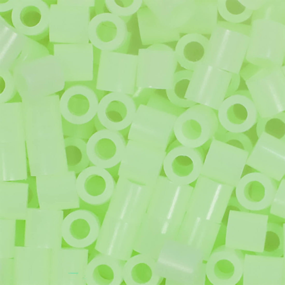 1,000 PictoBeads Fuse Beads - Glow in the Dark Green